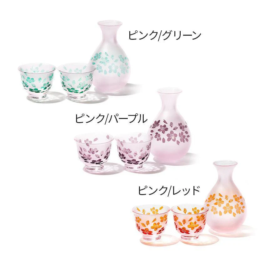 【彫刻 夢柄子】桜紋 酒器三点揃 | TABLEAU - Image 16