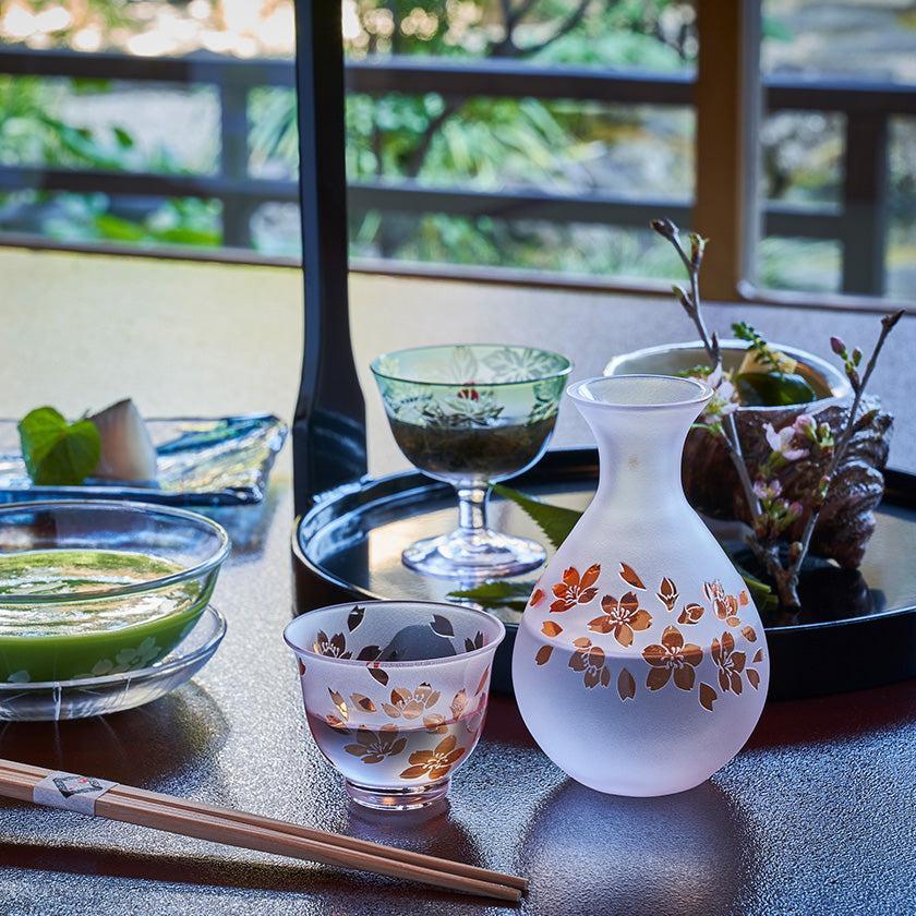 【彫刻 夢柄子】桜紋 酒器三点揃 | TABLEAU - Image 7