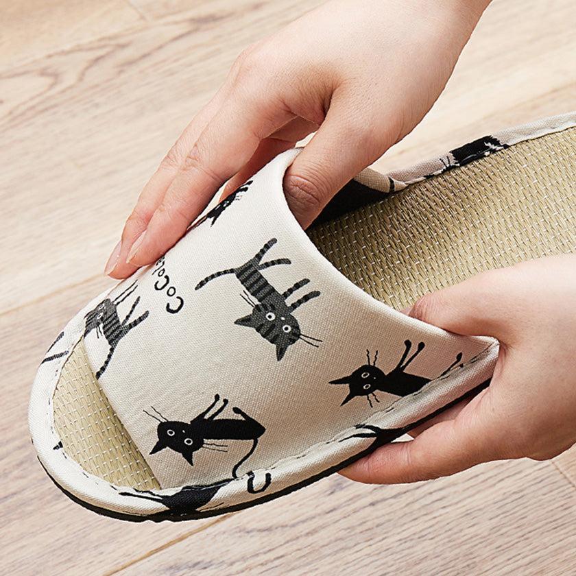 【スリッパ】国産い草 モノネコ | い草製品・カーペット | 萩原株式会社 - Image 8