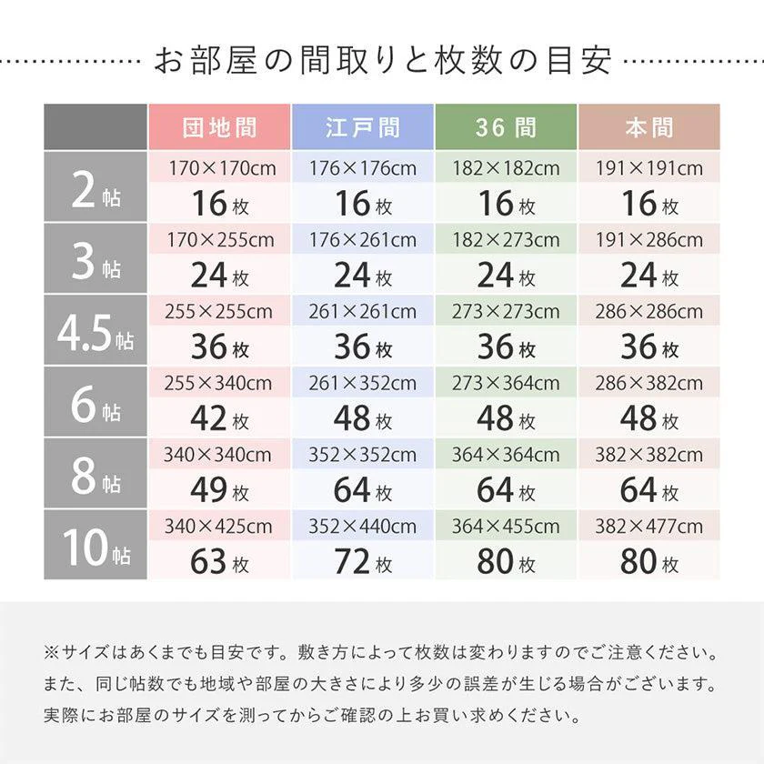 【タイルカーペット 注文は10枚以上から】スクエア2100 サイザループ 50×50cm | い草製品・カーペット | 萩原株式会社 - Image 4