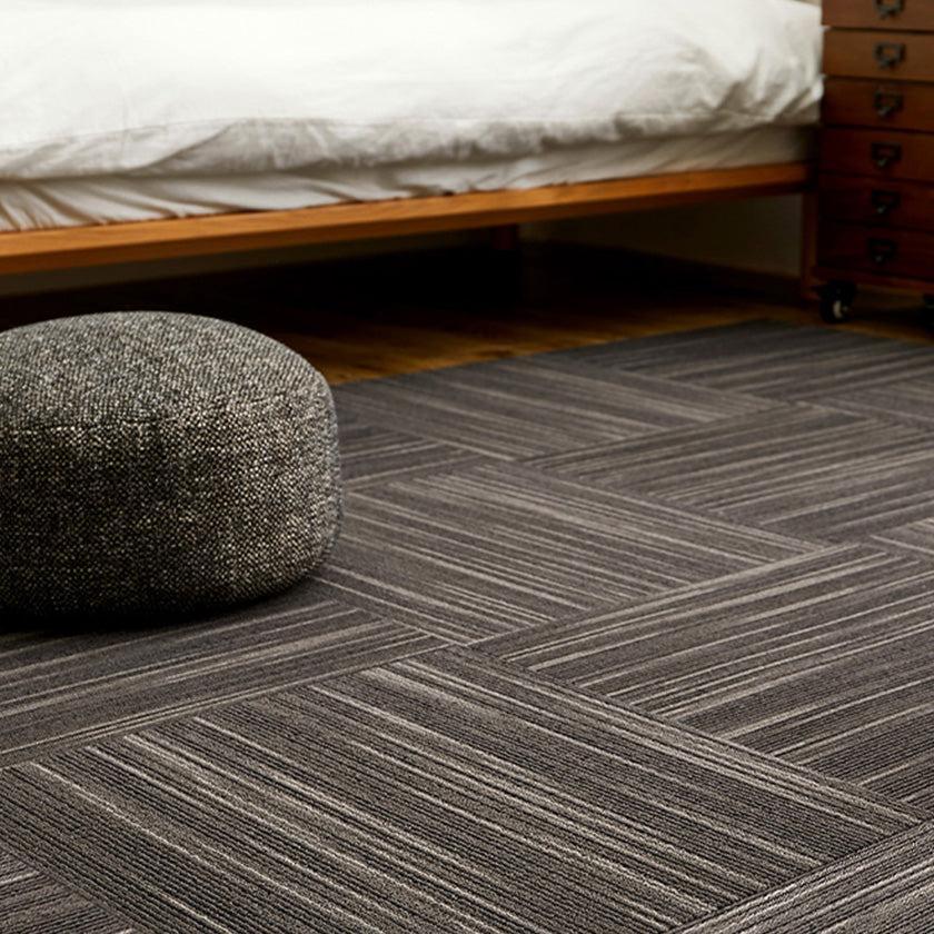 【タイルカーペット 注文は10枚以上から】スクエア4200 スズカスリ 50×50cm | い草製品・カーペット | 萩原株式会社 - Image 8
