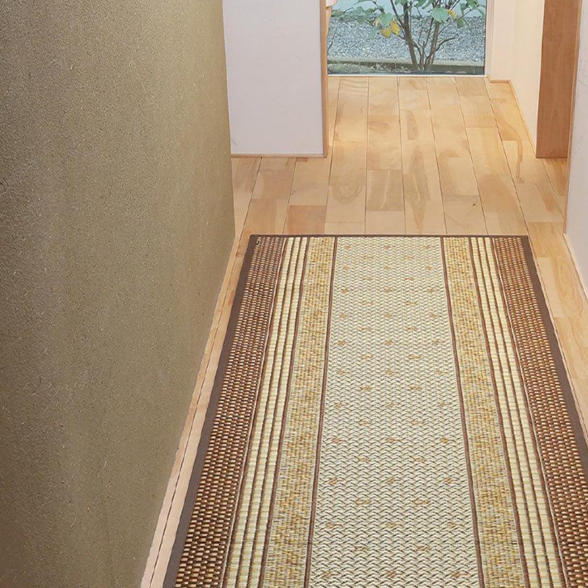【ロングマット】国産い草廊下敷き (裏貼り) エルモード | い草製品・カーペット | 萩原株式会社 - Image 2